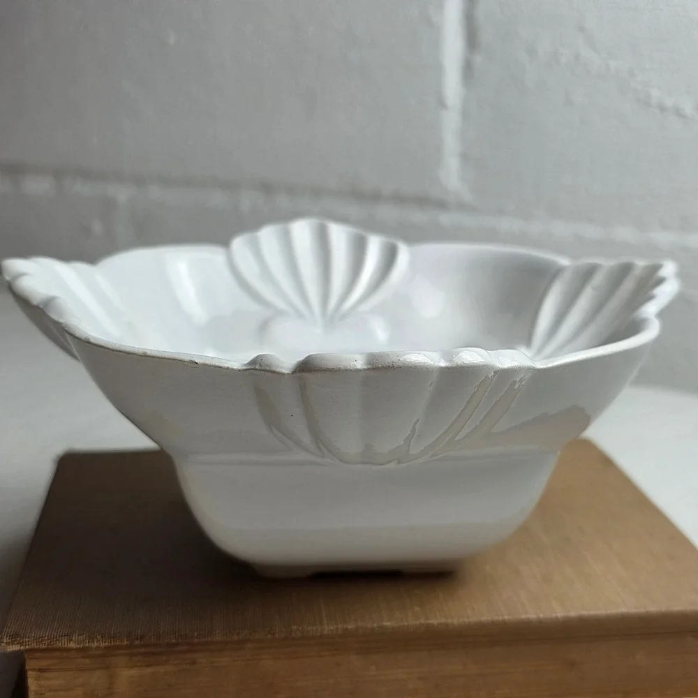 California Pottery white ceramic